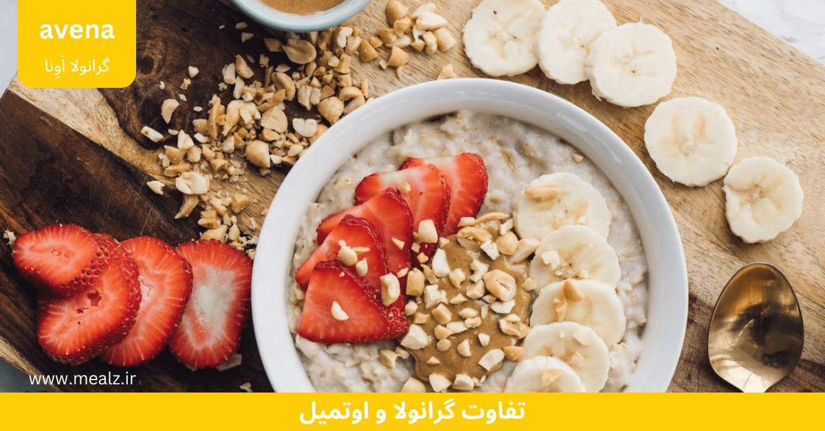 مقایسه گرانولا و اوتمیل؛ 10 تفاوت شگفت انگیز 4 تفاوت گرانولا از اوتمیل چیست بهترین اوتمیل در تهران
