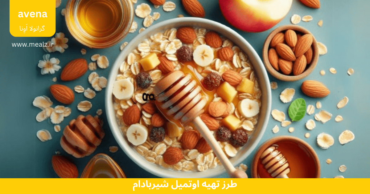 بهترین تنقلات رژیمی و طرز تهیه 5 میان وعده سالم 2 بهترین تنقلات رژیمی طرز تهیه اوتمیل شیر بادام