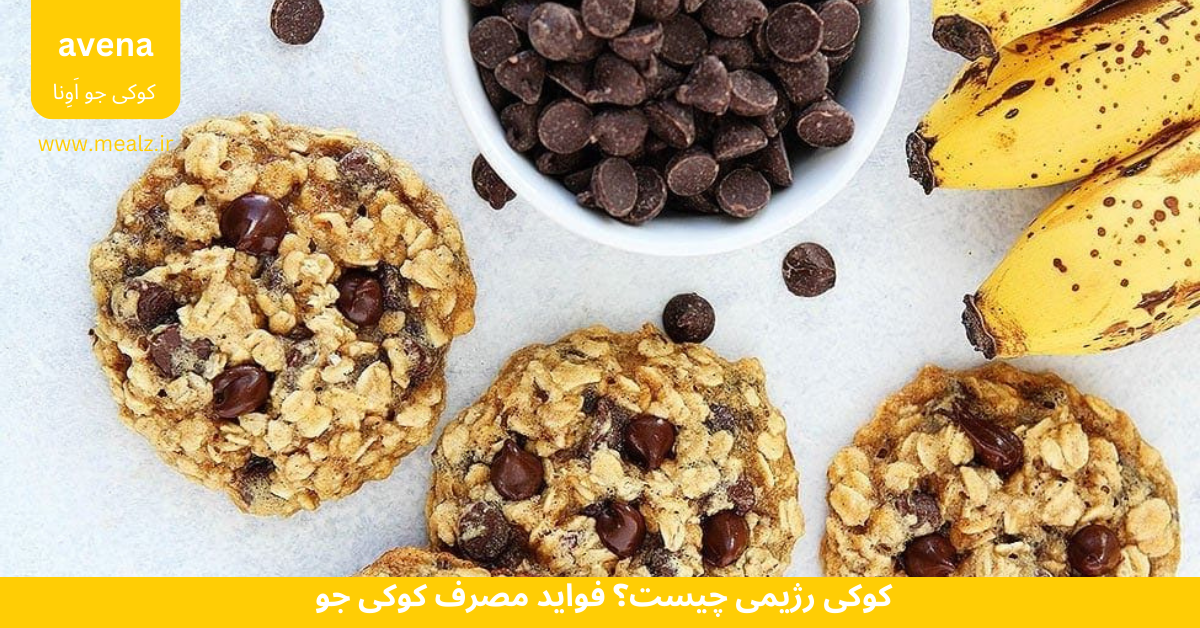کوکی رژیمی چیست؟ فواید مصرف کوکی جو 5 کوکی شکلاتی نارگیلی کشمشی رژیمی لاغری