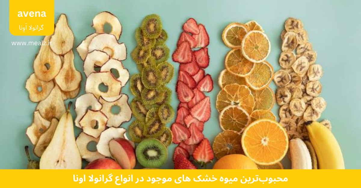 ترکیبات گرانولا و تاثیر شگفت انگیز آن ها در بدن 3 ترکیبات گرانولا اونا گرانولا میوه خشک اونا