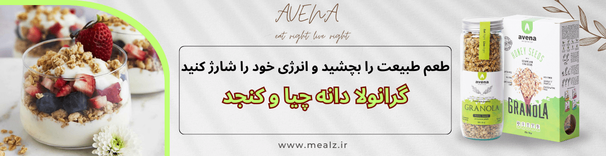 بهترین صبحانه و میان وعده برای دیابت و کنترل قند خون 6 گرانولا کنجد و دانه چیا اونا