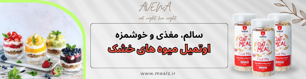 اوتمیل میکس میوه خشک 2 اوتمیل میوه های خشک اونا