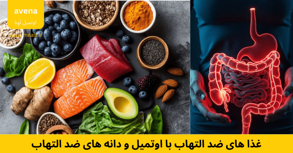 غذا های ضد التهاب با اوتمیل و دانه‌ های ضد التهاب